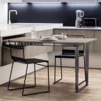 ar cucina Primavera legno con penisola e sgabelli offerta Sicilia Messina Catania 18